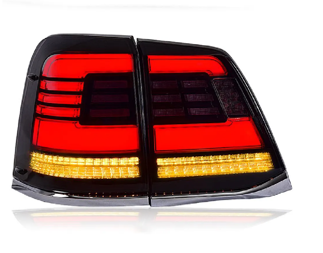 Toyota Landcruiser 200 Series DRL Smoke Full LED Pre Facelift 2007-2015 with start up Sequence - Dan's Custom Car Lights