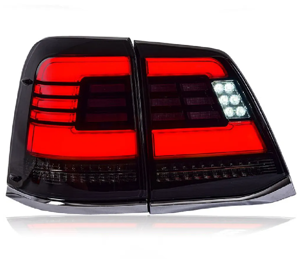 Toyota Landcruiser 200 Series DRL Smoke Full LED Pre Facelift 2007-2015 with start up Sequence - Dan's Custom Car Lights