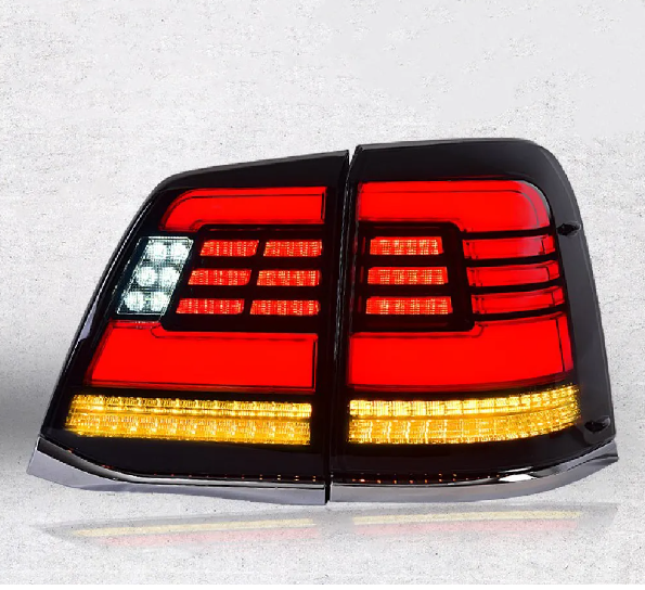 Toyota Landcruiser 200 Series DRL Smoke Full LED Pre Facelift 2007-2015 with start up Sequence - Dan's Custom Car Lights