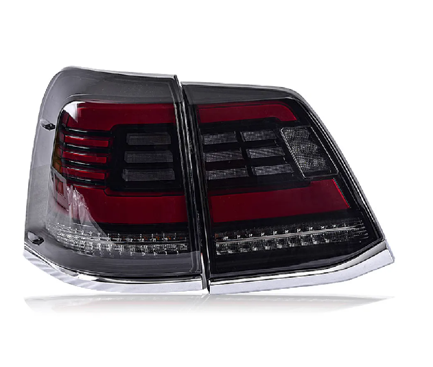 Toyota Landcruiser 200 Series DRL Smoke Full LED Pre Facelift 2007-2015 with start up Sequence - Dan's Custom Car Lights