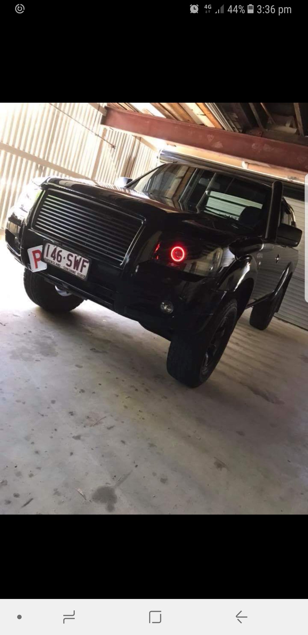 Ford RANGER PJ with Projectors and Multicoloured Halo rings - Dan's Custom Car Lights