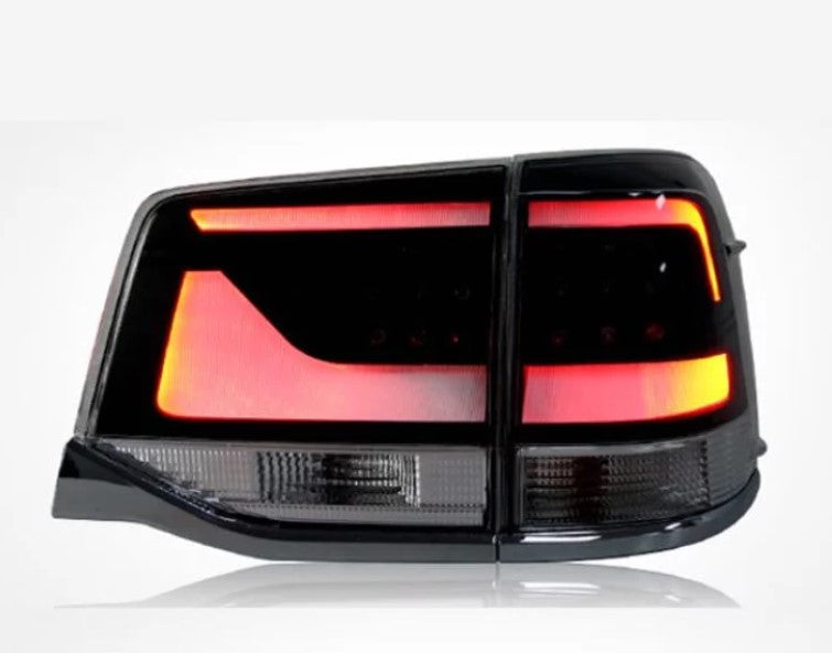 Toyota Landcruiser 200 Series Chrome Tail lights 2015-2021 Facelift - Dan's Custom Car Lights