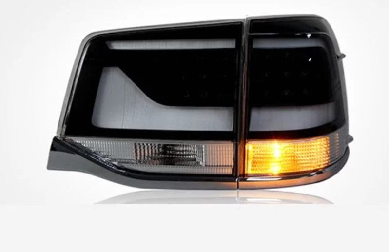 Toyota Landcruiser 200 Series Chrome Tail lights 2015-2021 Facelift - Dan's Custom Car Lights