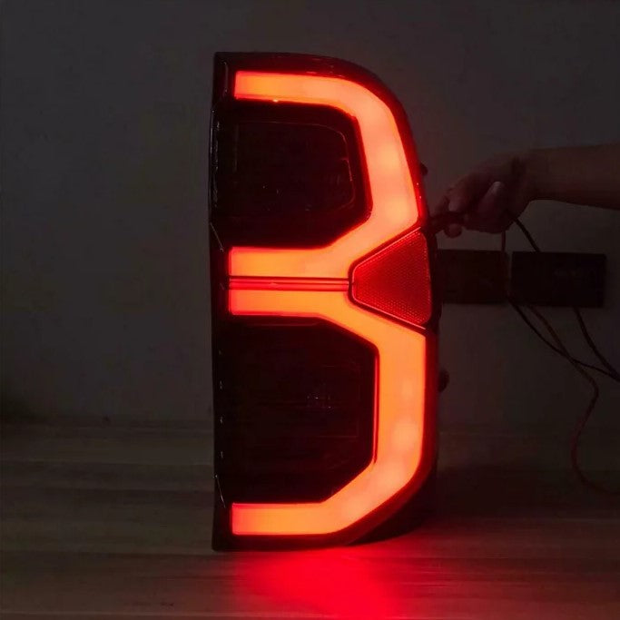 Toyota Hilux N80 SR5 GUN 2015-21 LED Tail Lights Red OR Smoked - Dan's Custom Car Lights