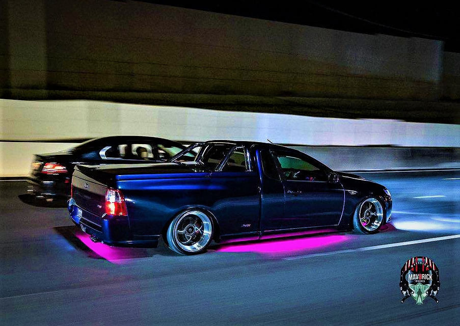 Underglow Chasing SINGLE ROW LED Strips Lighting Kit App Controlled - Dan's Custom Car Lights