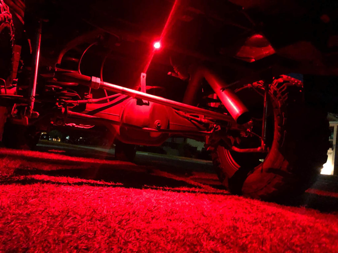 LED RGB Rock Light - comes with 4 OR 8 Pods - Dan's Custom Car Lights