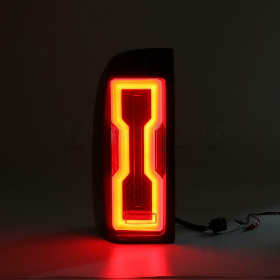 Holden Colorado RG 2012-2021 Black Smoked Sequential  LED Tail Lights (PAIR) - Dan's Custom Car Lights