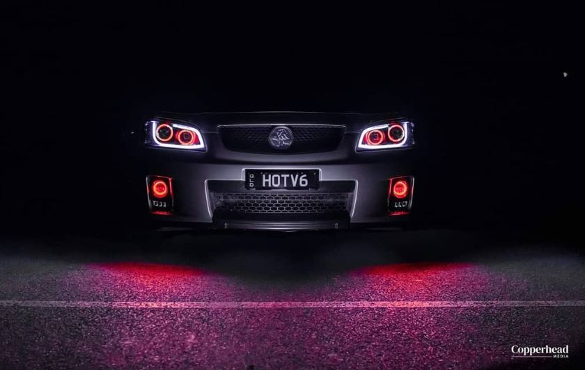 Holden VE Commodore DRL Style Headlights S1/S2 and Fog Lights w/ RGB Halo Rings - Dan's Custom Car Lights