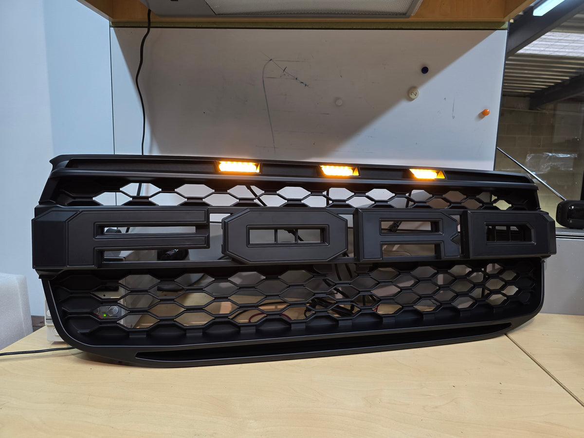Ford Replacement & Aftermarket Grilles — Ranger / Raptor / Everest
