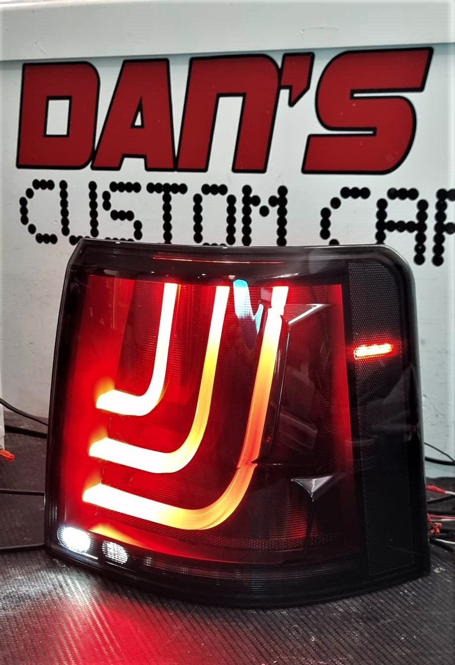 Land Rover Range Rover Sport 05-2013 L320 Smoked Lens Sequential Indicator LED Tail Light - Dan's Custom Car Lights 