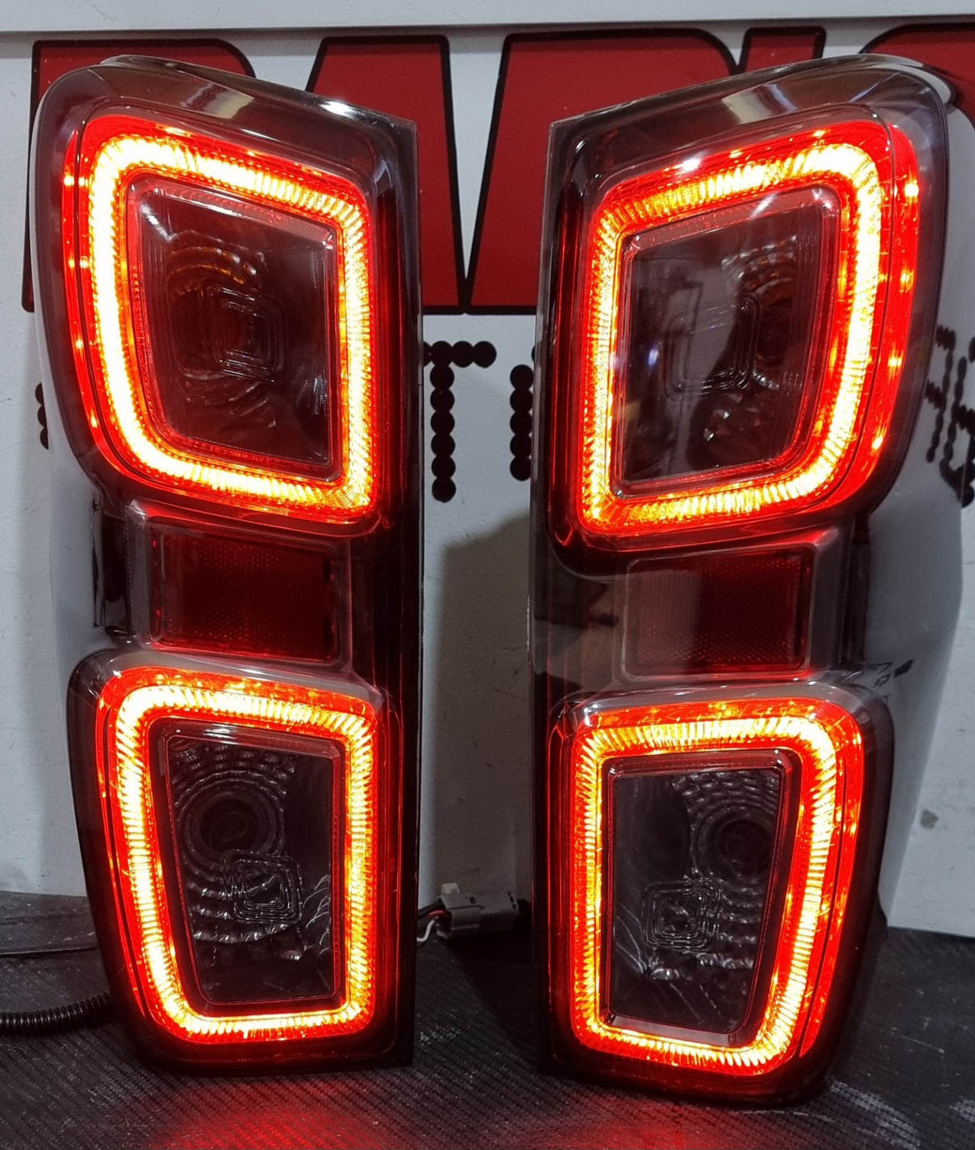 Brand new aftermarket tail/rear lights for Isuzu Dmax 3rd Generation 2020-2021 LHS +RHS - Dan's Custom Car Lights 