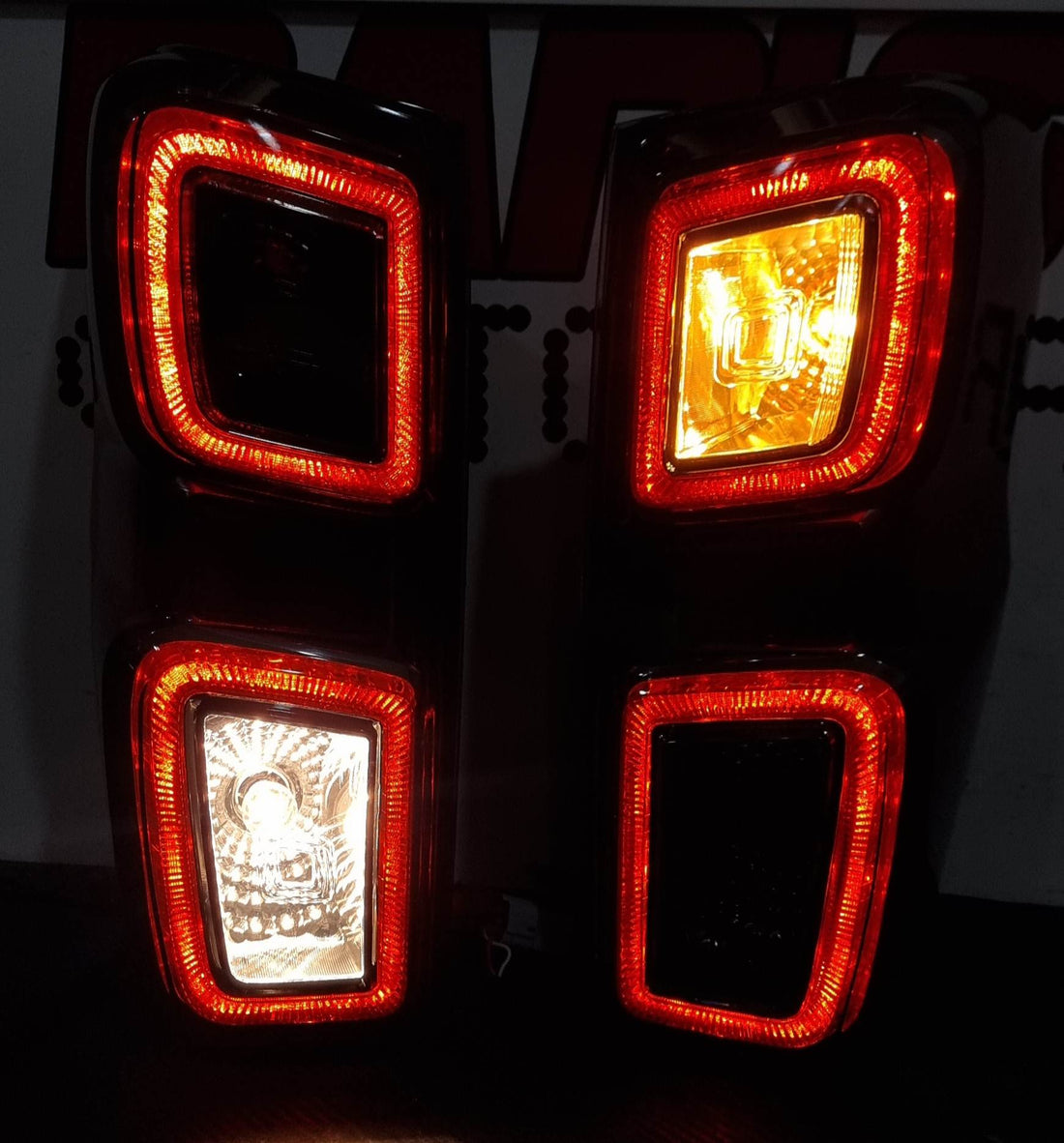 Brand new aftermarket tail/rear lights for Isuzu Dmax 3rd Generation 2020-2021 LHS +RHS - Dan's Custom Car Lights 