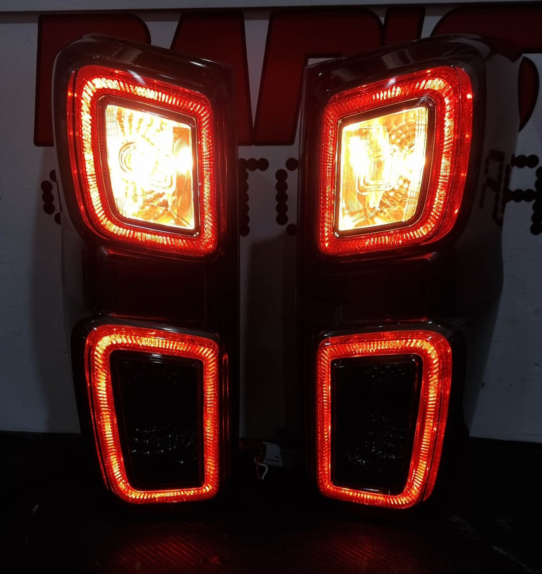 Brand new aftermarket tail/rear lights for Isuzu Dmax 3rd Generation 2020-2021 LHS +RHS - Dan's Custom Car Lights 