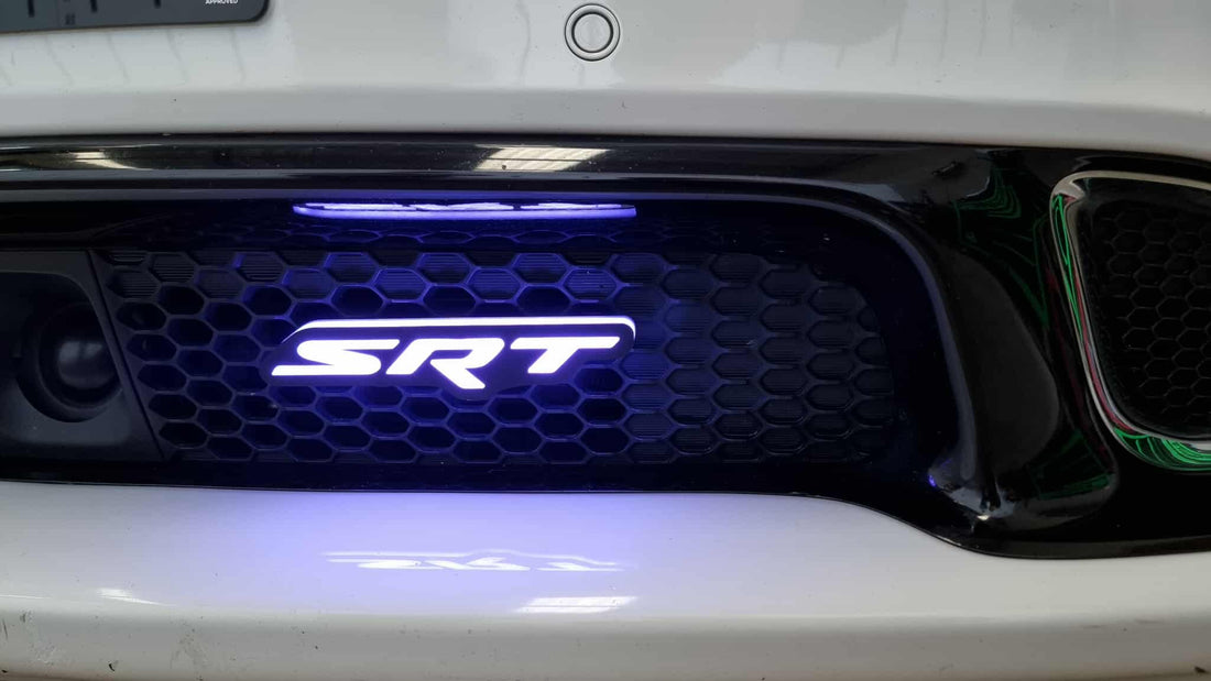 Multicolor LED SRT Acrylic Badge