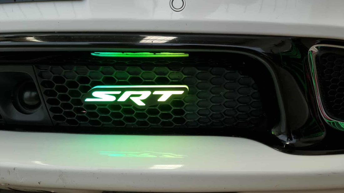 Multicolor LED SRT Acrylic Badge