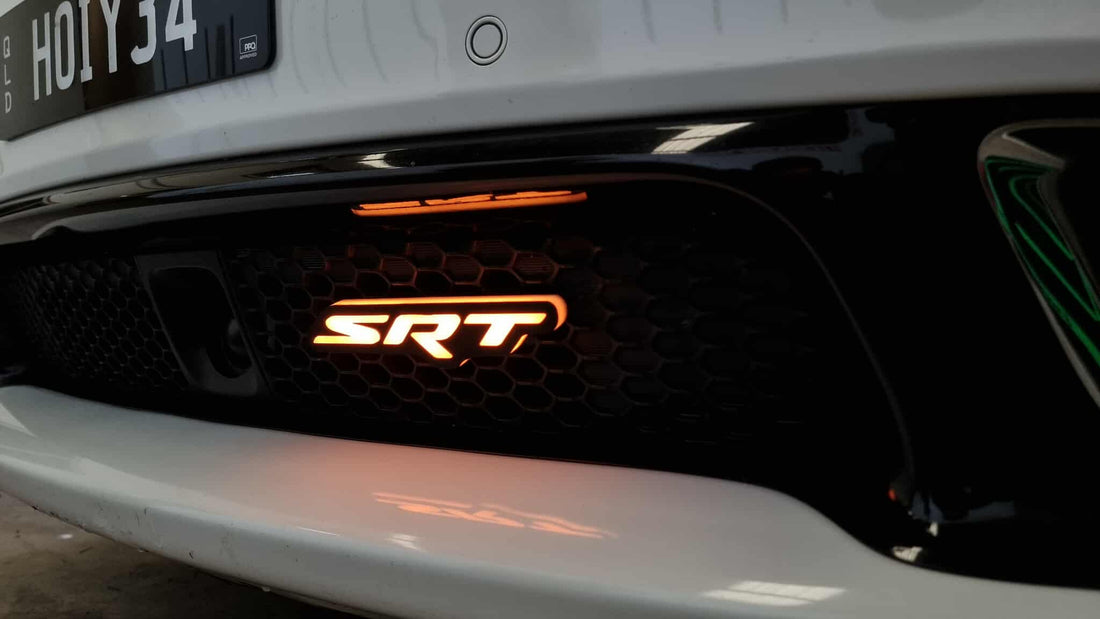 Multicolor LED SRT Acrylic Badge