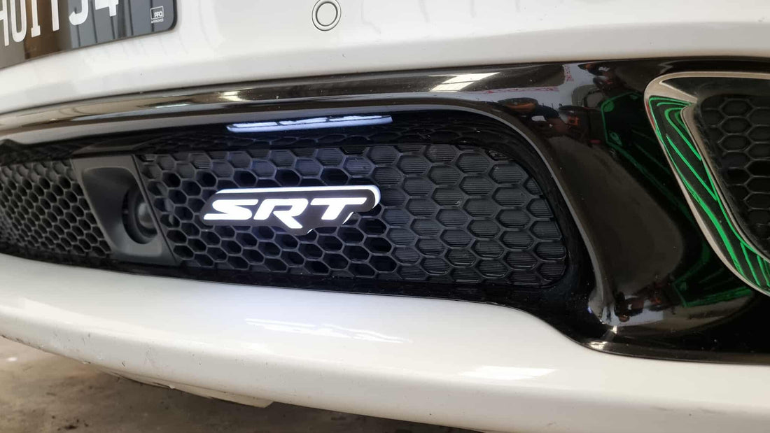Multicolor LED SRT Acrylic Badge