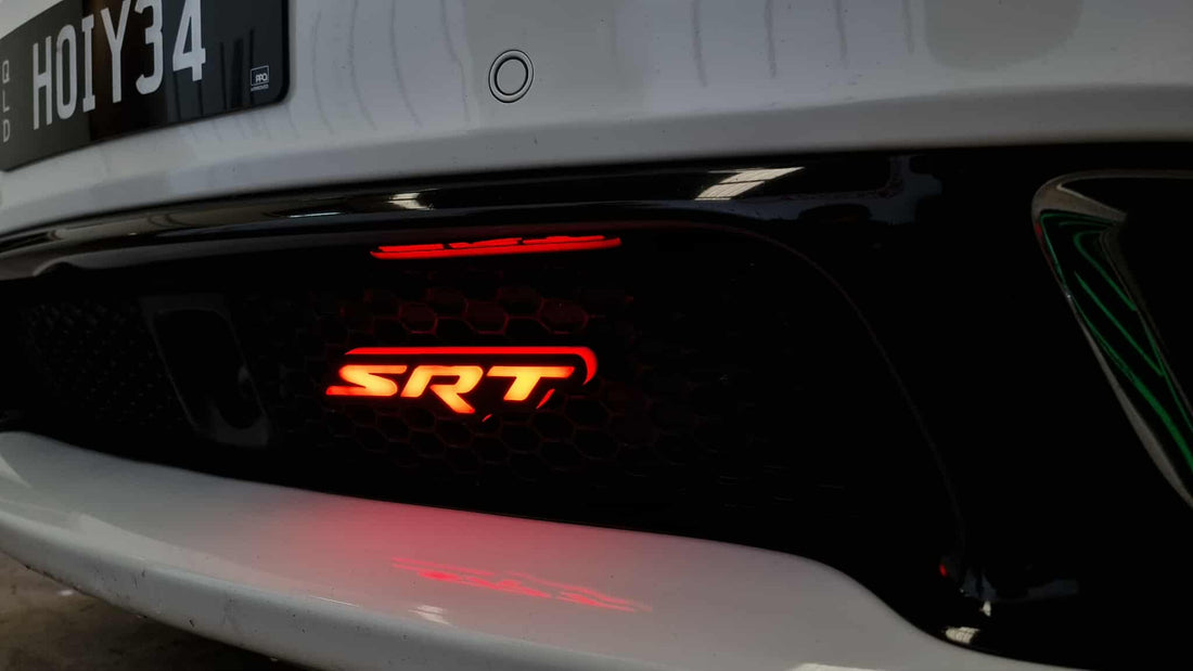 Multicolor LED SRT Acrylic Badge