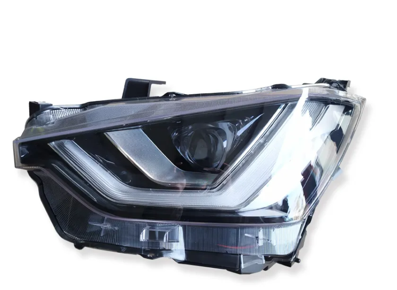 Isuzu Dmax 2021-ON LED Projector Headlights with White DRL LHS + RHS - Dan's Custom Car Lights 
