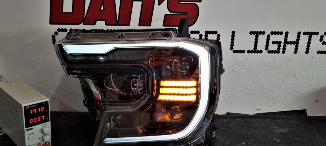Ford Ranger Matrix Projector Headlights LED DRL Turn Signal Wildtrak 2022-2023 - Dan's Custom Car Lights 