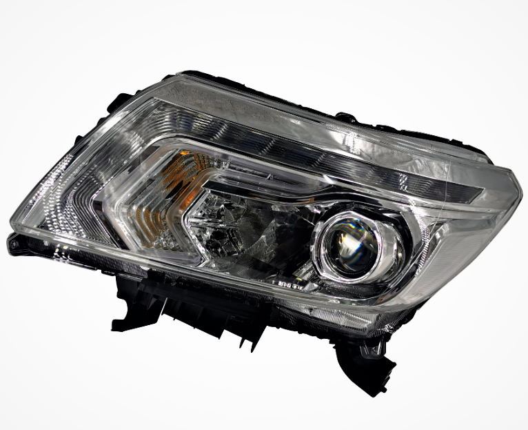 Nissan Navara NP300 D23 ST ST-X 2015-2021 LED Projector Chrome Headlights LHS + RHS - Dan's Custom Car Lights 