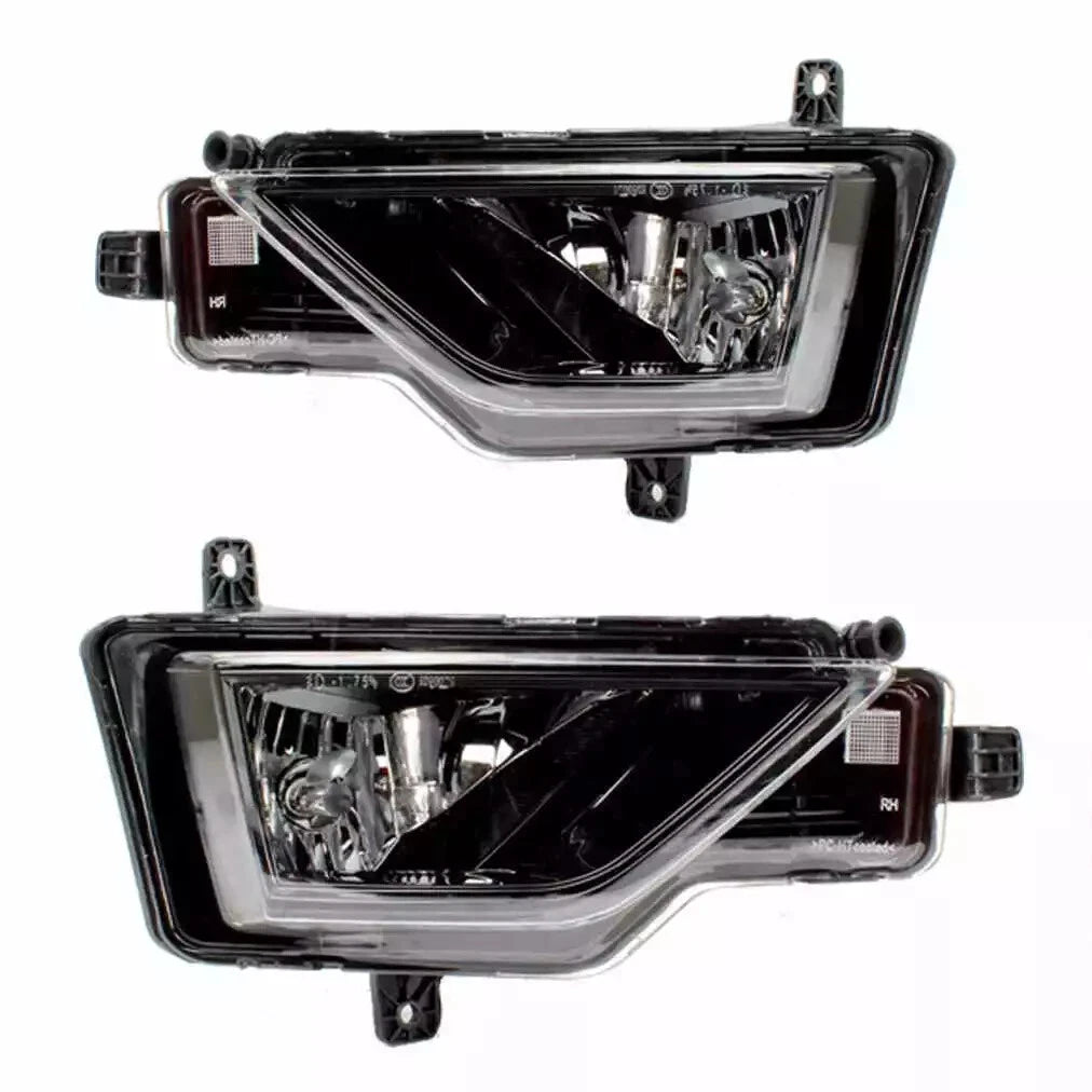 AUTOWIKI Fog Lights Kit For Audi A6 2009-2011 & VW CC 2009-2012 – Clear Lens, Halogen