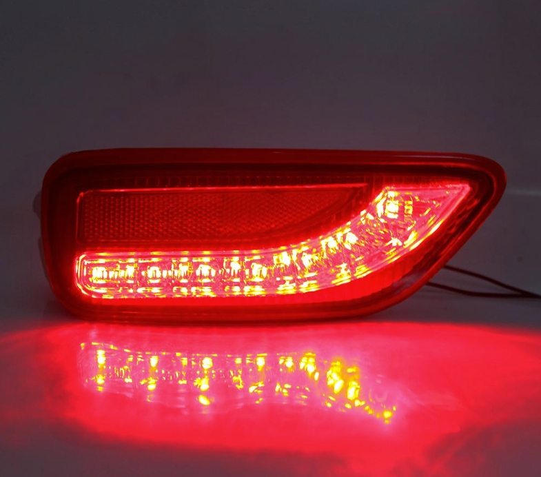 Nissan Patrol Y62 Patrol 2012-2019 Bumper Brake/ Tail Lights Red Lens (PAIR/2PCS) - Dan's Custom Car Lights 
