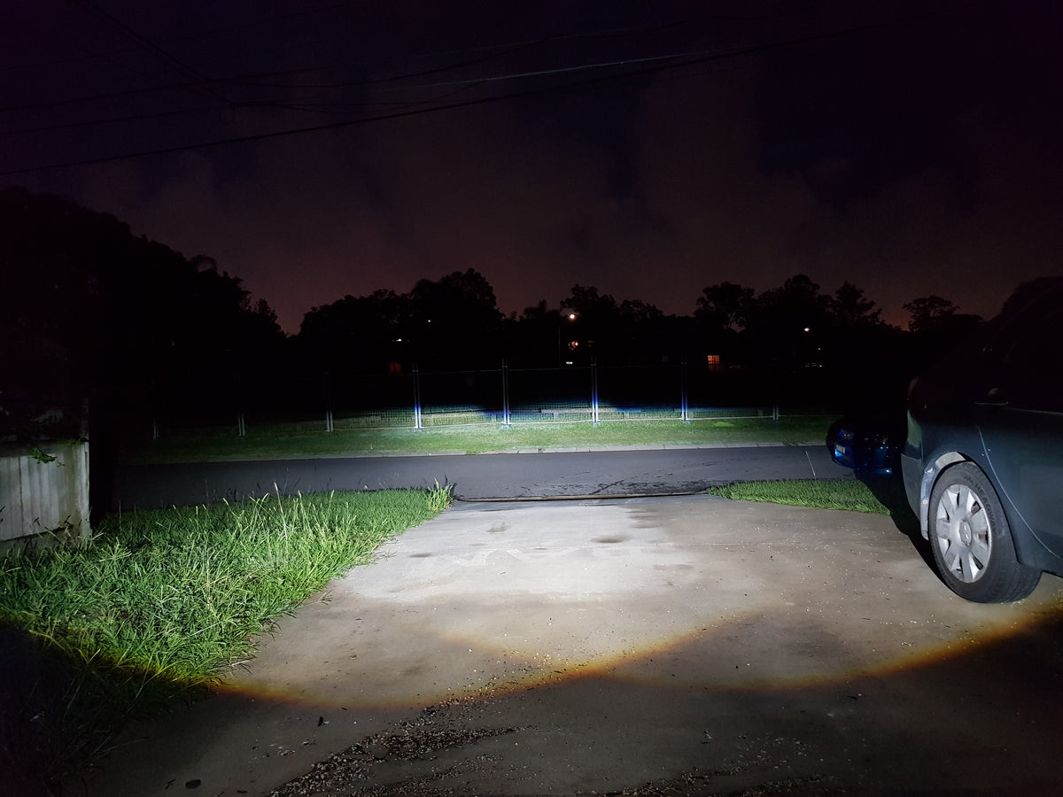 Holden RC Colorado Headlights with LED Projectors and Switchback Halo