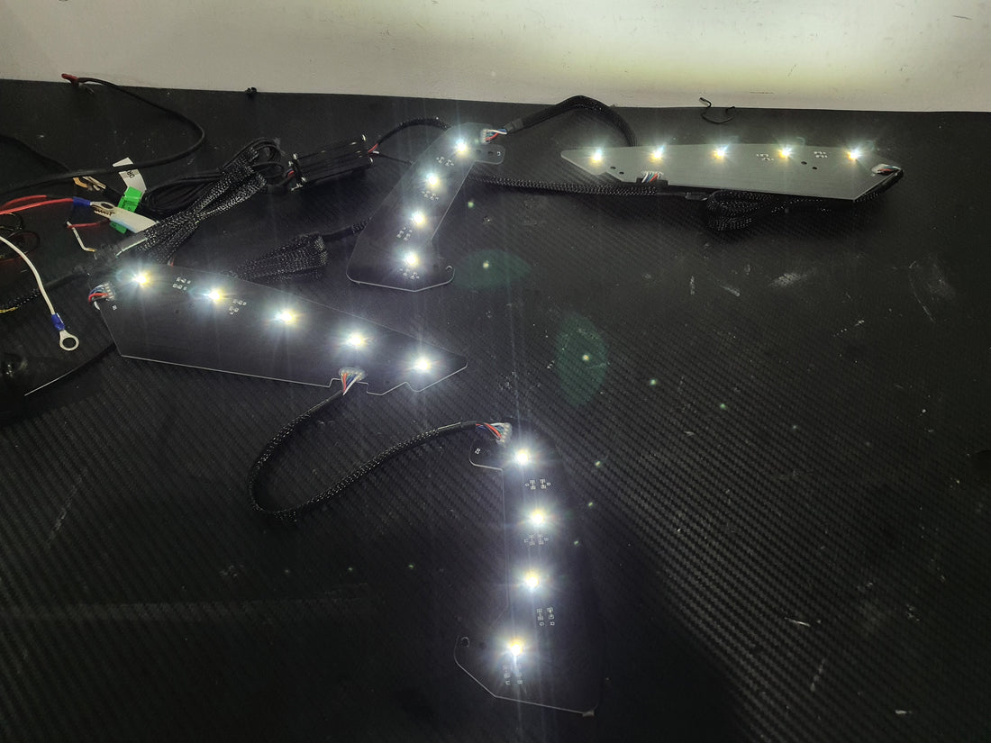 Nissan Navara Np300 D23 Multicoloured DRLS - Dan's Custom Car Lights 