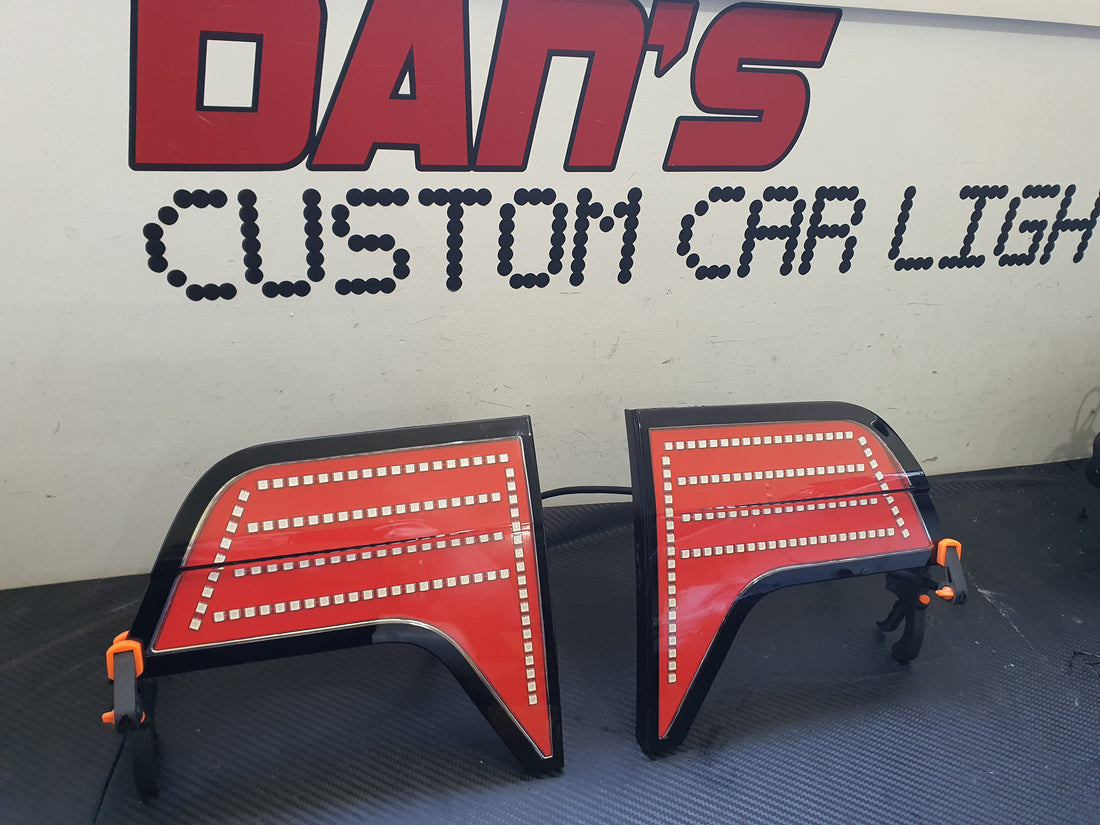 Holden VE HSV MALOO R8 Tail gate LED Lights - Dan's Custom Car Lights 