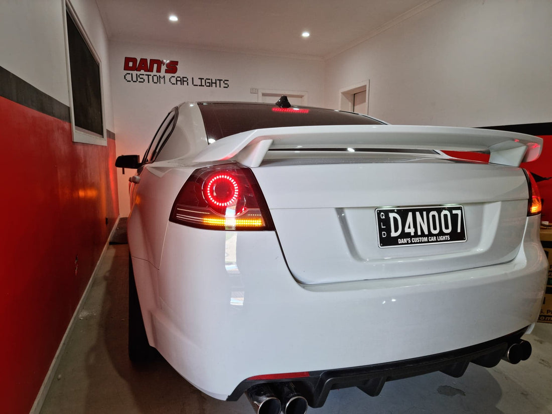 Holden VE Commodore Sedan FULL LED Tail Lights - Dan's Custom Car Lights 