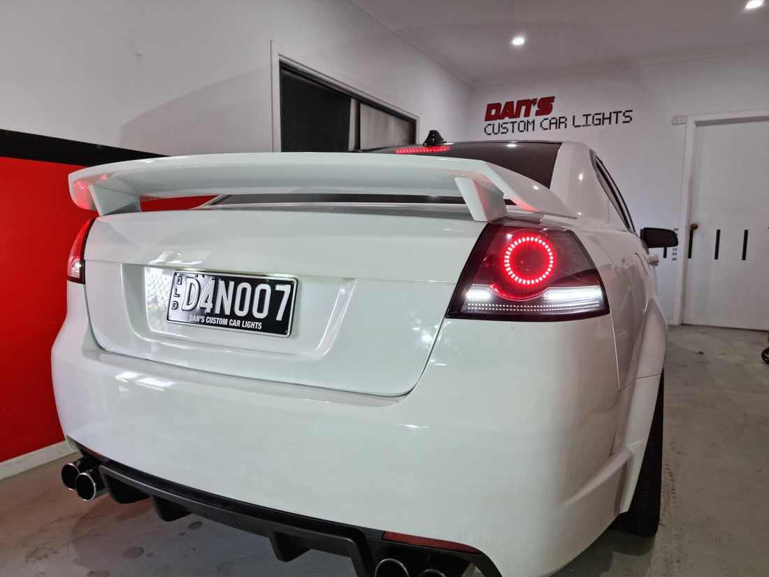 Holden VE Commodore Sedan FULL LED Tail Lights - Dan's Custom Car Lights 