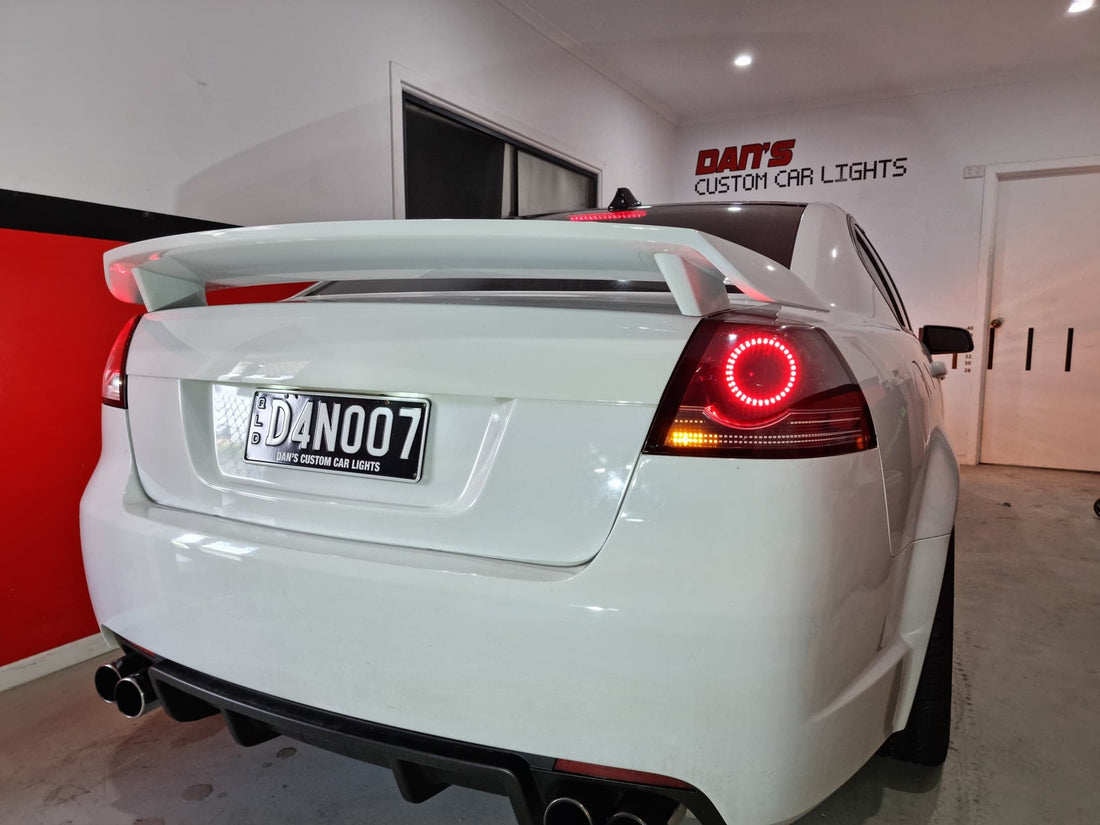 Holden VE Commodore Sedan FULL LED Tail Lights - Dan's Custom Car Lights 