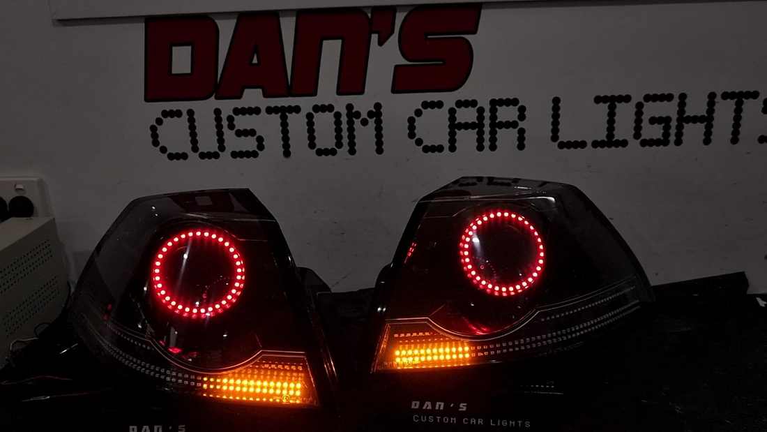 Holden VE Commodore Sedan FULL LED Tail Lights - Dan's Custom Car Lights 
