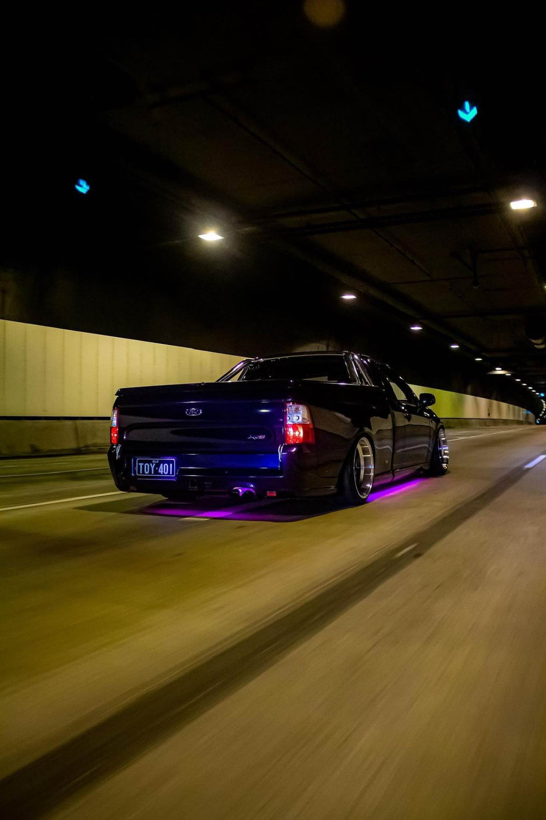 Underglow Chasing SINGLE ROW LED Strips Lighting Kit App Controlled - Dan's Custom Car Lights 
