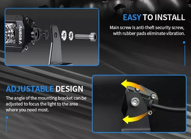 32" Osram LED Screwless Single Row Light Bar - Dan's Custom Car Lights 