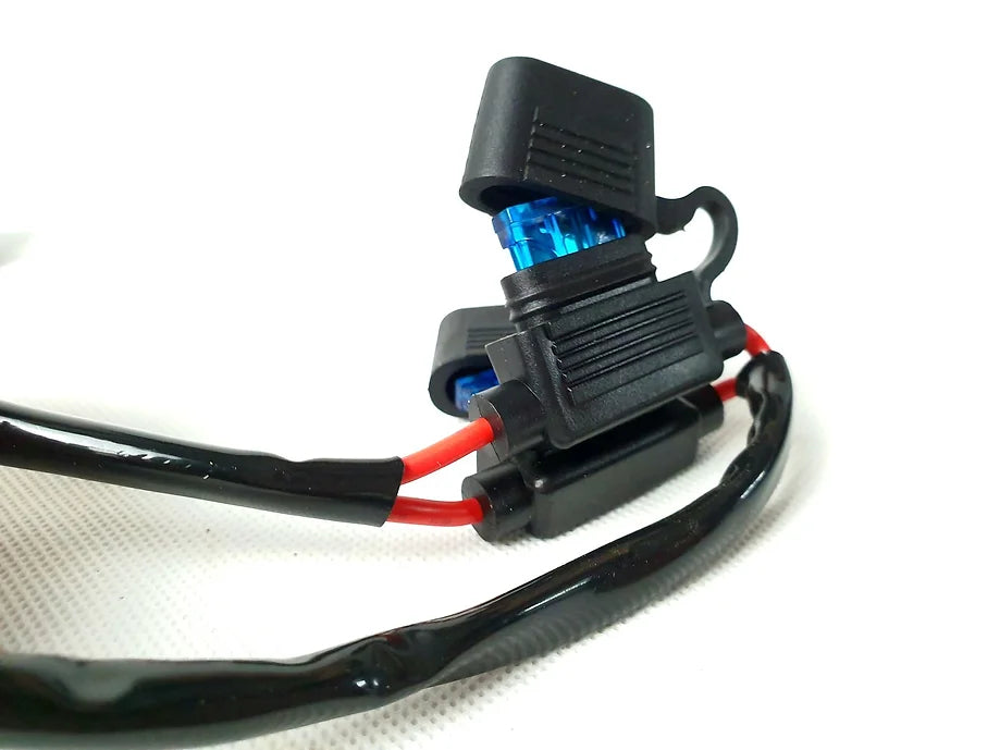 Ford Falcon FG H4 Headlights Conversion Harness/Wiring Loom with Dual Connectors - Dan's Custom Car Lights 
