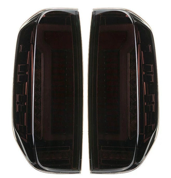 Nissan Navara D40 2005-2014 Smoked Black LED Tail Lights - Dan's Custom Car Lights 