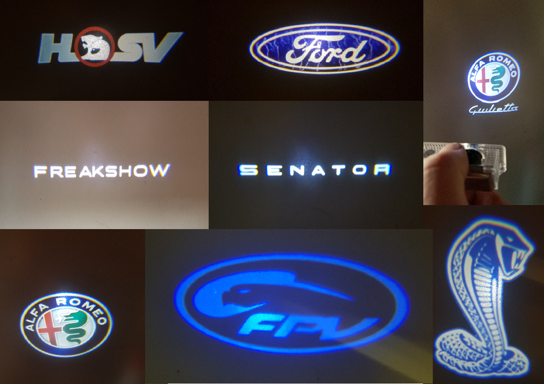 Custom LED Projector Door Shadow Lights - Dan's Custom Car Lights 
